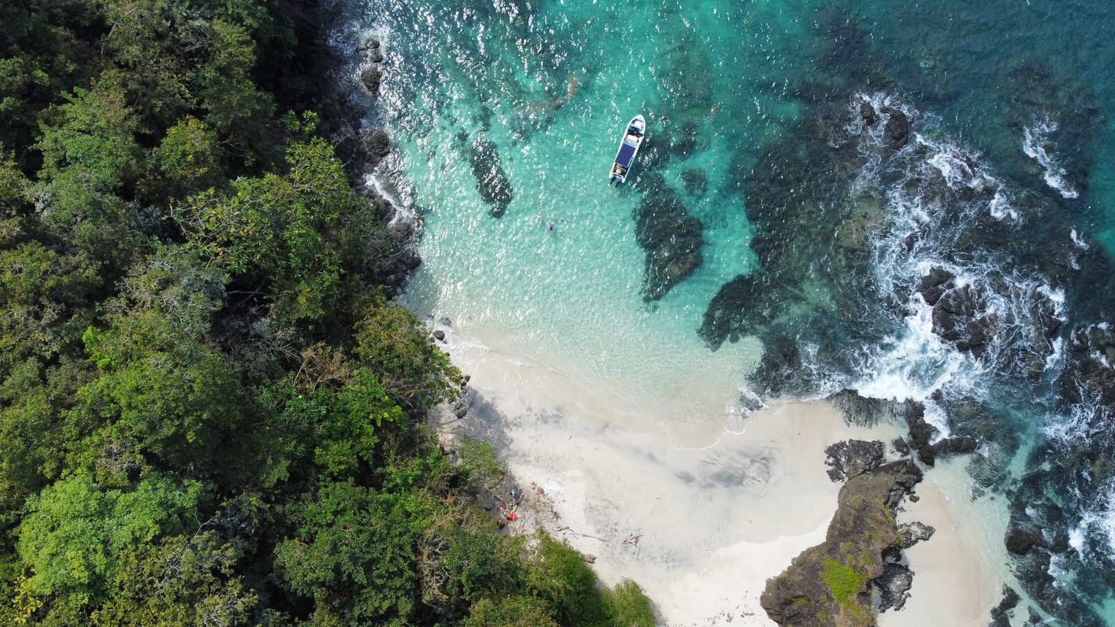 Camp life Panama island